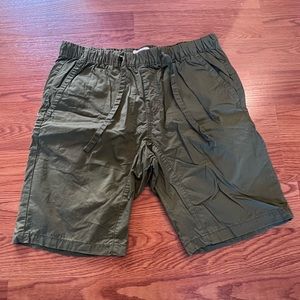 Abound Olive Green Drawstring Shorts